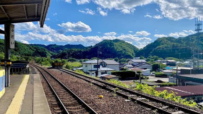 三陸鉄道　ふだい