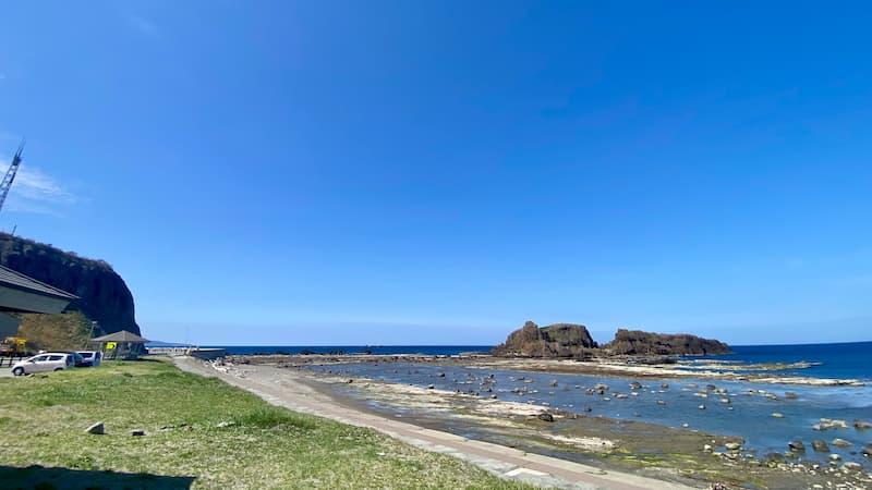 道の駅ふかうら　駐車場　青森県