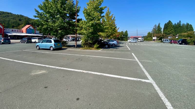 道の駅紫波　駐車場　岩手県の道の駅