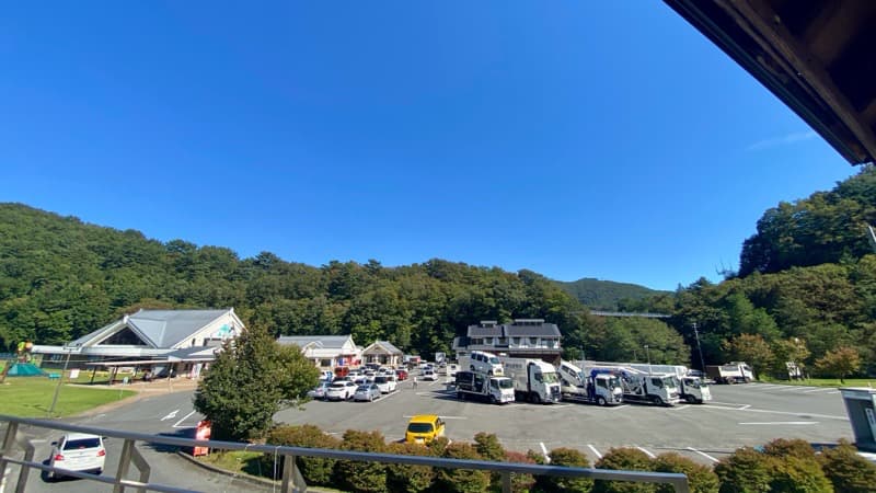 道の駅やまびこ館 駐車場 岩手の道の駅