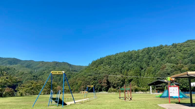 道の駅やまびこ館の公園 岩手の道の駅