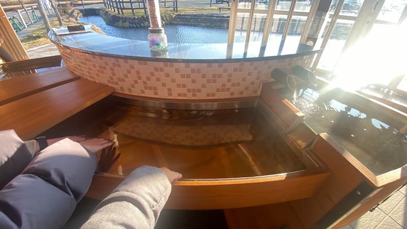 道の駅おがわら湖 しじみ〜湯 手湯