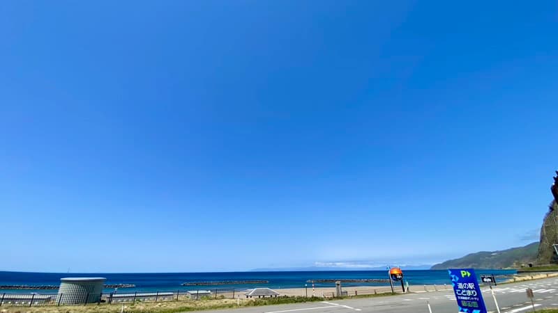 折腰内ビーチ 道の駅こどまり 青森県の観光
