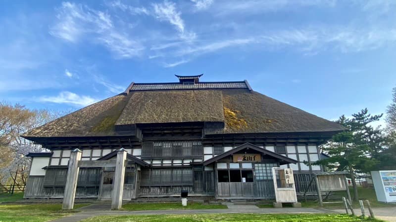 道の駅もりた 茅葺きの家 青森県の道の駅