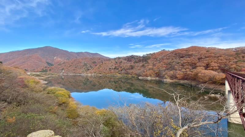 道の駅湯西川　湯西川橋梁付近　栃木県の道の駅