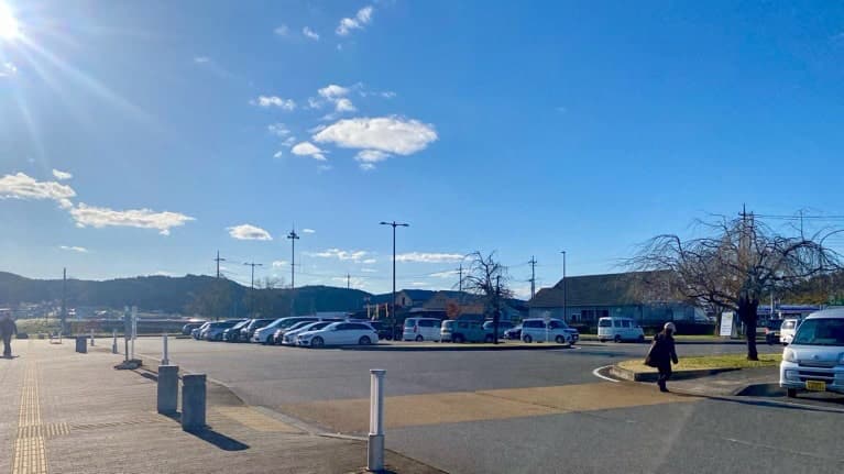 道の駅きつれがわ　駐車場　栃木県の道の駅