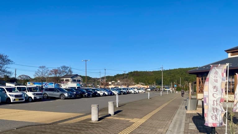 道の駅きつれがわ　駐車場　栃木県の道の駅