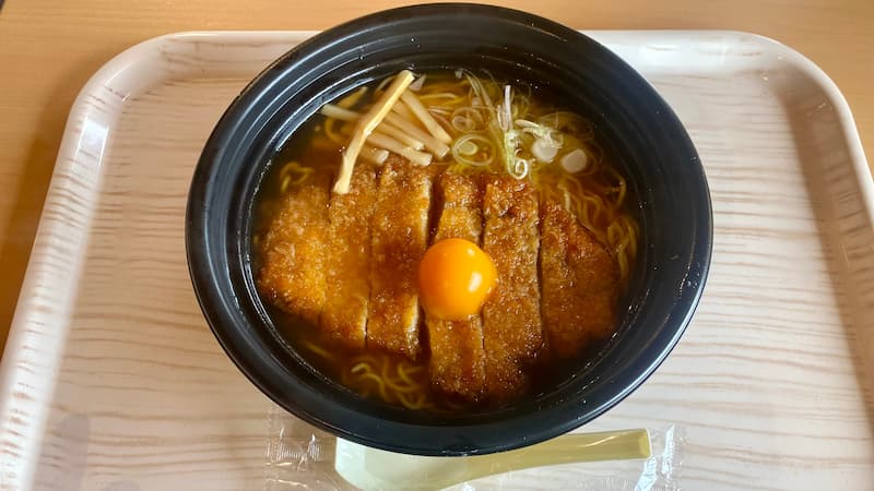 こさかまちかつラーメン 道の駅十和田湖 秋田県の道の駅