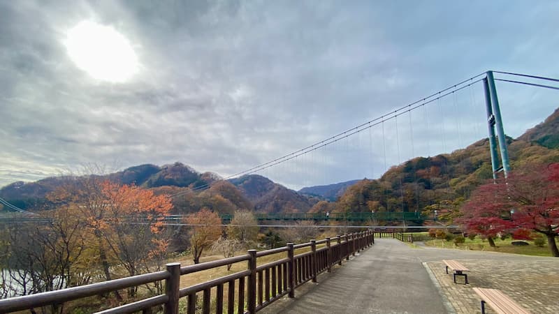 もみじ橋大吊橋 栃木県の観光
