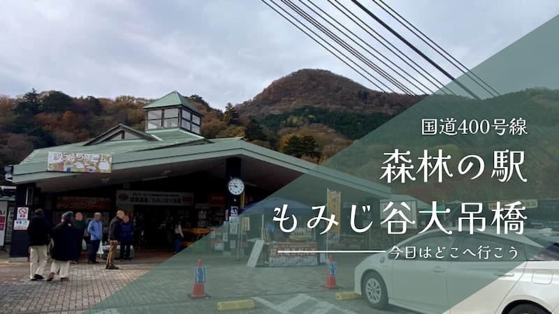 森林の駅　もみじ谷大吊橋 レビュー　栃木県の観光