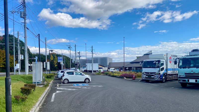 道の駅みぶ　駐車場　道の駅の建物側
道の駅ブログ