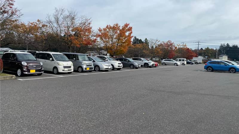 道の駅湯の香しおばら　道の駅ブログ　駐車場