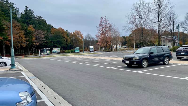 道の駅明治の森・黒磯　駐車場
