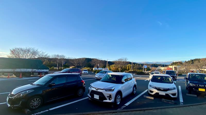道の駅東山道伊王野 駐車場の様子 道の駅ブログ