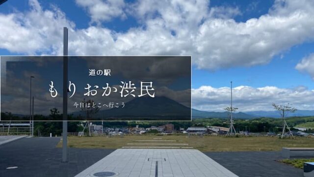 道の駅もりおか渋民　道の駅ブログ　道の駅レビュー