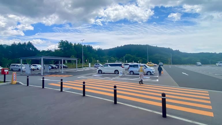 道の駅もりおか渋民 駐車場 道の駅ブログ